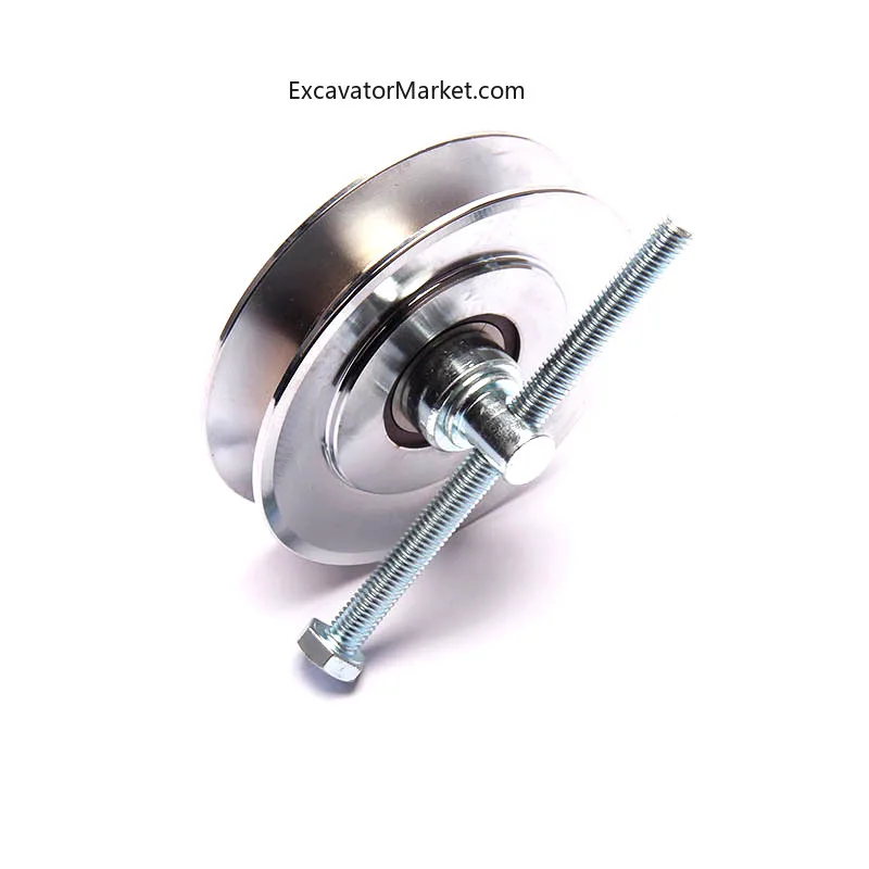 

For highquality Hitachi Kobelco Sumitomo Sany excavator parts Air conditioning pulley B groove tensioner triangle synchronous