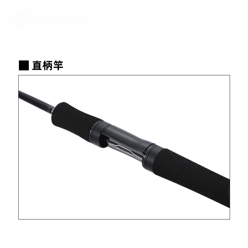 Neuer Waffengriff mit geradem Griff, tragbare Angelrute Luya-Rute.