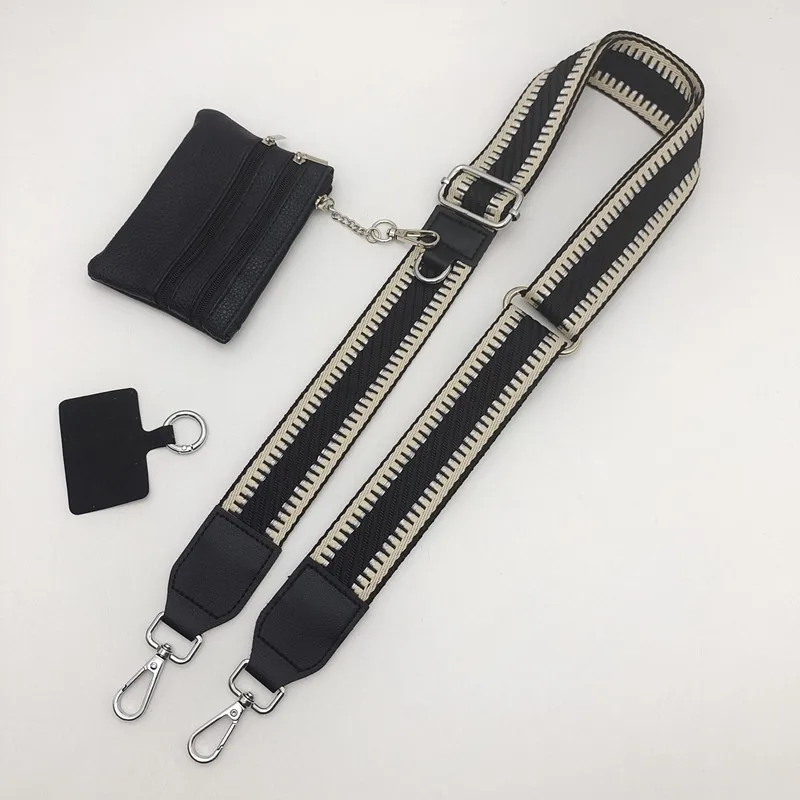 New Mobile Phone Lanyard Crossbody Strap Wrist Strap Wallet Crossbody Mobile Phone Adjustable Fashion Women's Bag Shoulder Strap