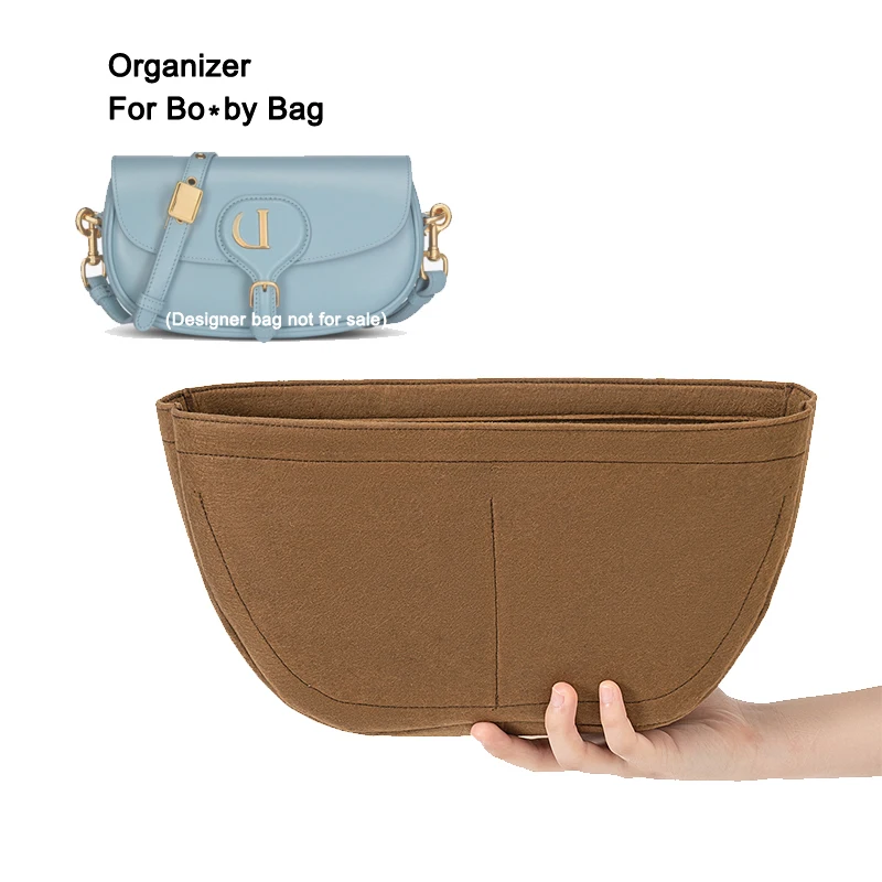 For Dio Bo Bby Bag Large/Medium/Small Felt Organizer Purse Insert Liner Protector Lining Protection