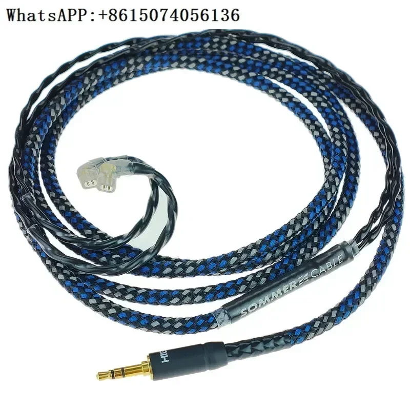 

S-ommer Black Reference Balance Headphone Upgrade Line HD800 T1 Dawu K812 Arya Ananda 650