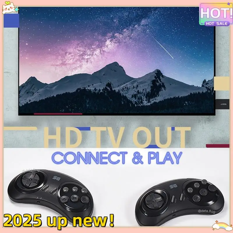 

Delicate Texture-Y2 SG Retro Wireless Video Game Console For Sega Mega Drive 2 For Sega NES Video Game Controller