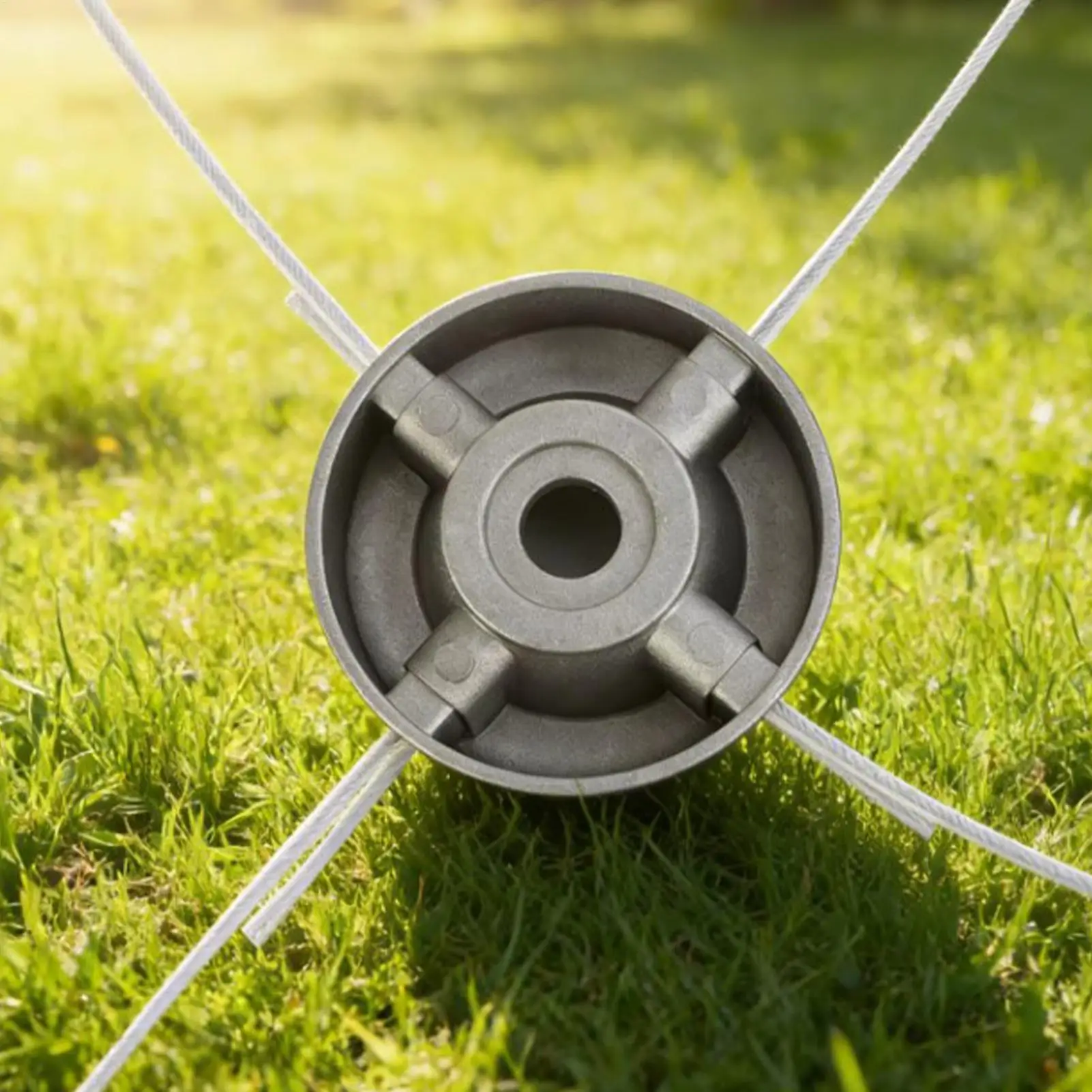 Universal Grass Eater Head Universal Heavy Duty Aluminum Attachments String Trimmer Replacement Head For Lawn Yard Outdoor Grass