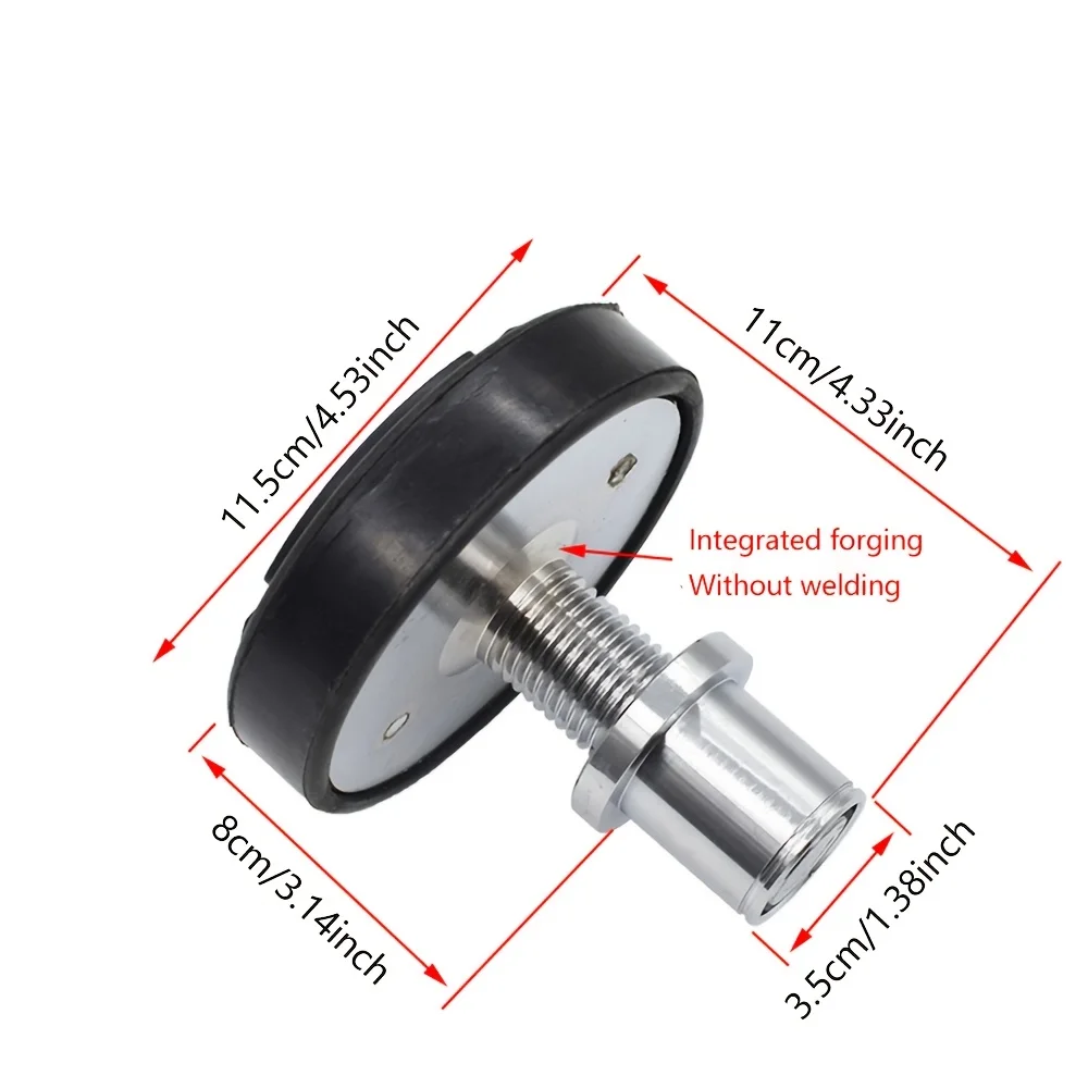 

Load-Bearing Lift Support With Scratch-Resistant Chassis Protection Pad Carbon Steel Car Lift Jack Pad Adapter For Auto Repair