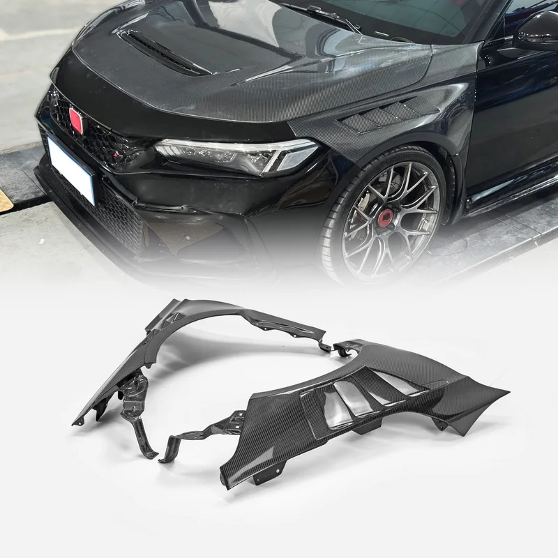 

(ДОСТАВКА ПО США) Комплект аксессуаров для переднего крыла в стиле EPA для Honda Civic Type-R FL5