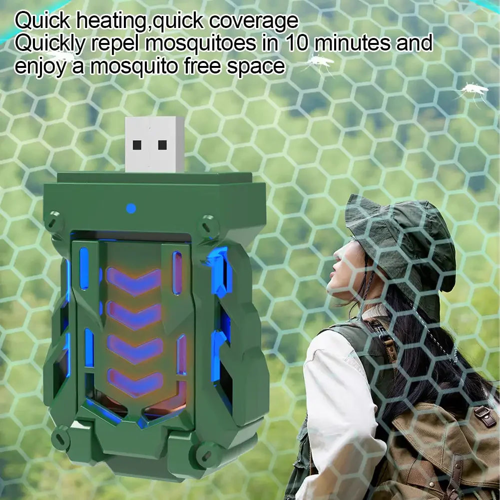 Electric Repeller Outdoor Electric Fly Traps Portable Spray Alternative Repeller Scent-Free for Workplace Home Camping