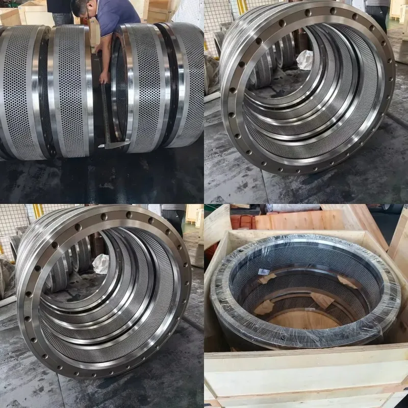 Andritz PM30 pellet mill stainless steel ring mold, durable feed mill spare parts, high wear resistance
