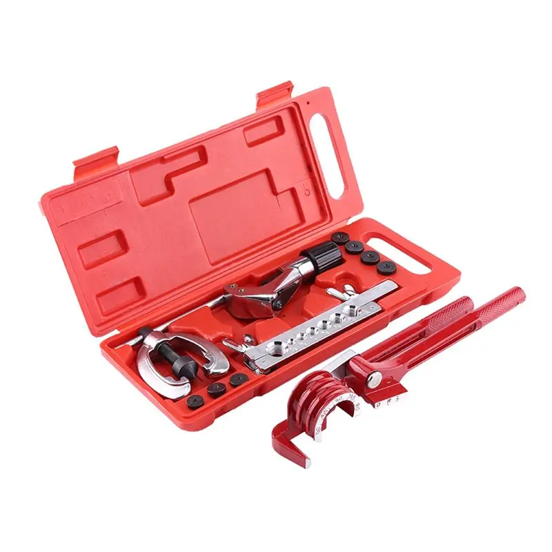 

For Brake Fuel Tube Repair Kit-11Pc Pipe Flaring Set Including Cutter& Bending Tool