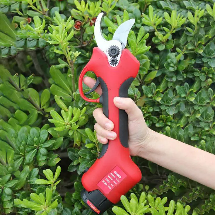 High-Quality Non-Slip Handle Garden Care Scissors Long-Lasting Sharpness Efficient Cutting Electric Pruning Shears Scissors - view 5