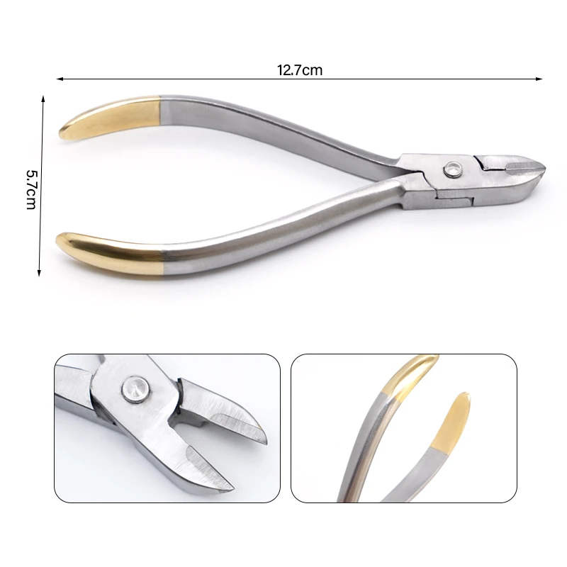 

1pc Dental Orthodontic Pliers Mini Light Wire Cutter Ligature Plier Ligature Cutter Dental Tools
