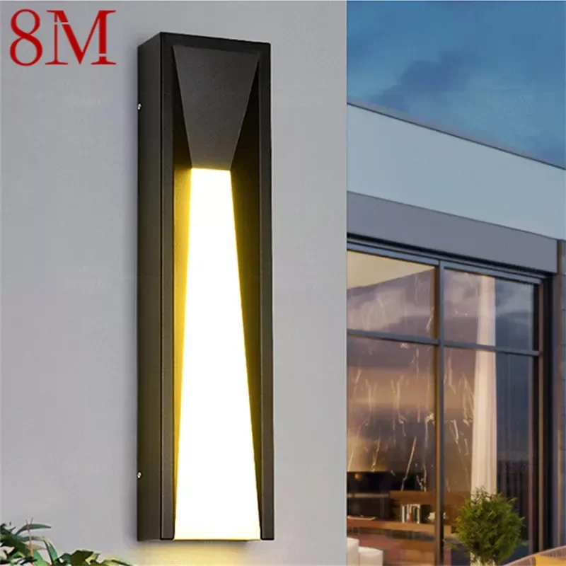 

8M Contemporary LED Outdoor Wall Lamps Electric Simplicity Waterproof Balcony Hallway Courtyard Villa Gate Hotel