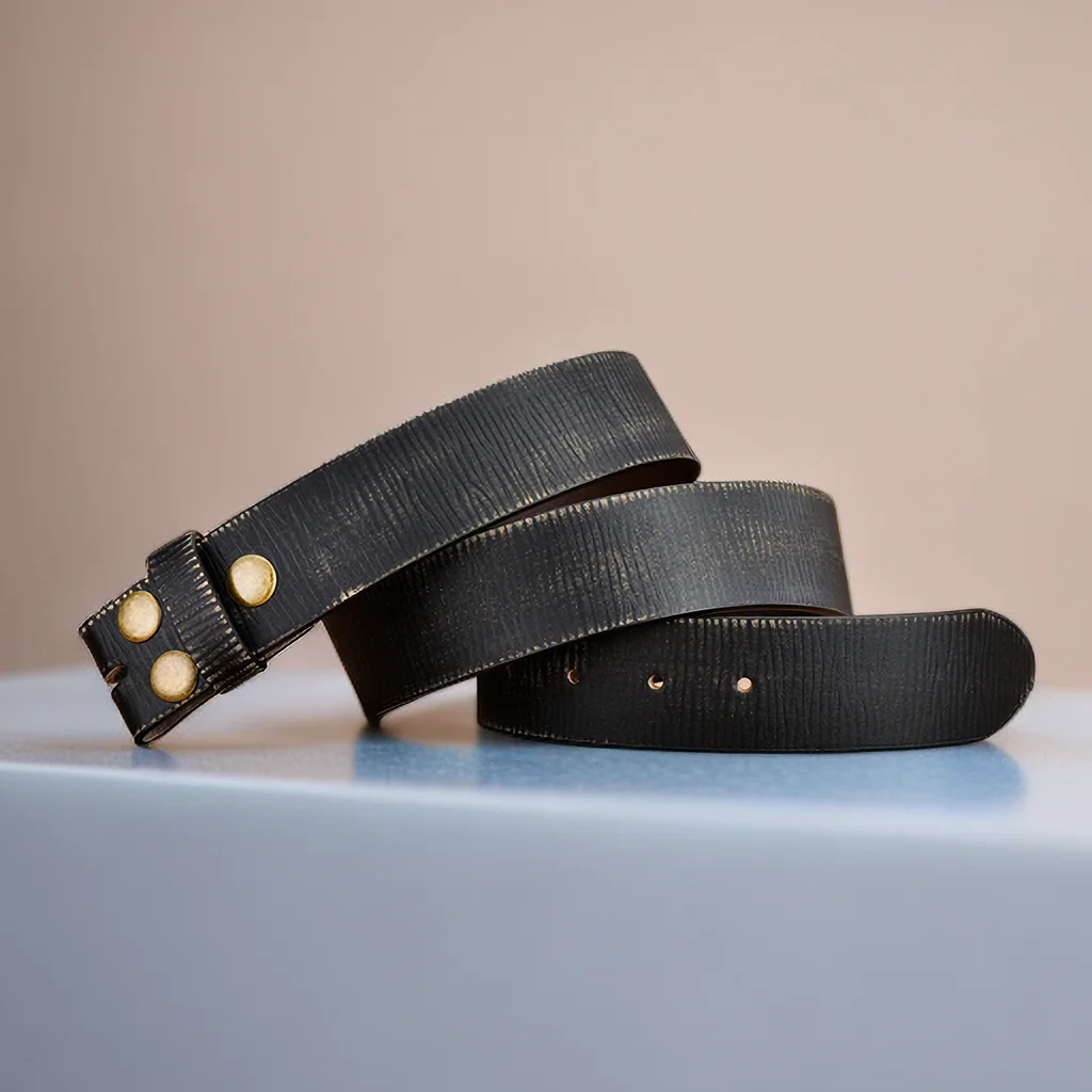 حزام جلد مشبك خمر للرجال ، هدية مثالية للأباء والأزواج #4