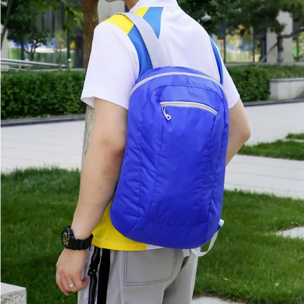 Mochila plegable impermeable para exteriores, bolsa deportiva de gran capacidad para acampar, senderismo, viajar