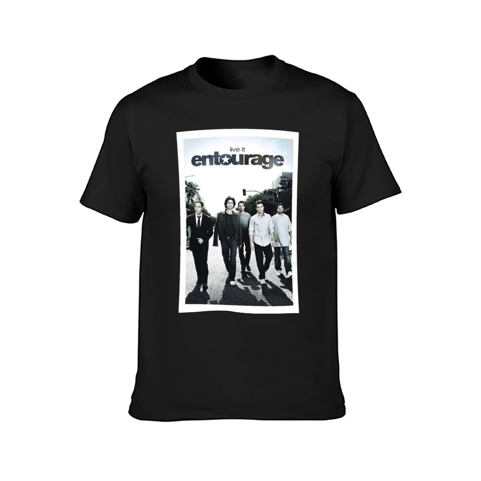 Classic Entourage Movie Poster T-Shirt aesthetic clothes hippie clothes new edition black t shirts for men