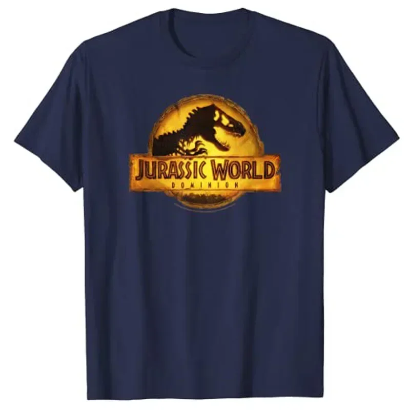 Cute Cartoon Apparel for Kids Adults Dinosaur Lover Outfit Graphic Tee Y2K Tops Jurassic World: Do T-Rex Logo T-Shirt harajuku