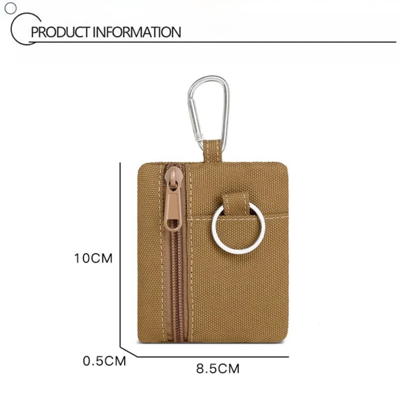 

Outdoor Molle Pouch Wallet Portable Key Card Case Purse With Carabiner For Jaguar XF XJ XE XK S-Type F-Type X-Type F-Pace I-Pace