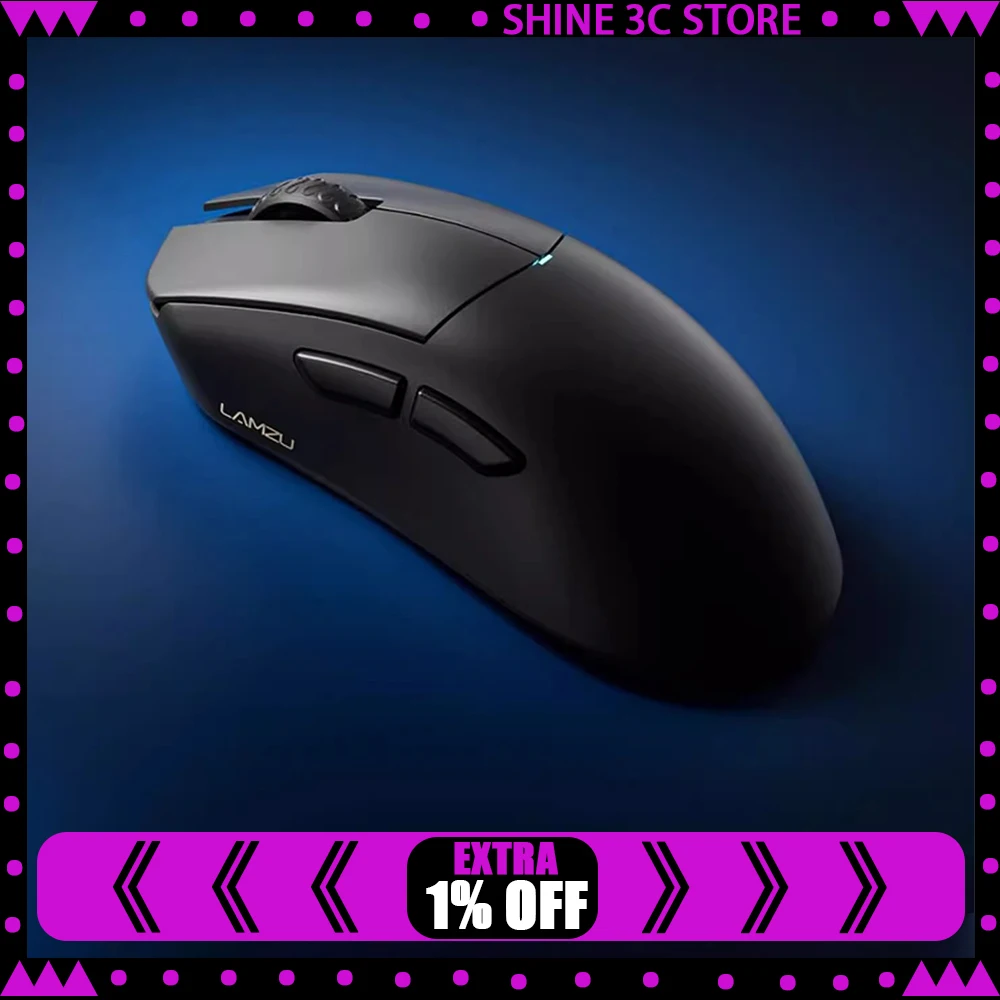 

LAMZU PARO Wireless Mouse PIXART3950 Sensor Nordic52840 8K FPS Gaming Mouse 48g Lightweight PC Gmaer Accessories Gifts