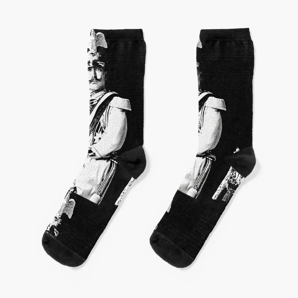 Kaiser Wilhelm II in 1905 Socks hip hop Wholesale winter gifts hiking Men Socks Women's