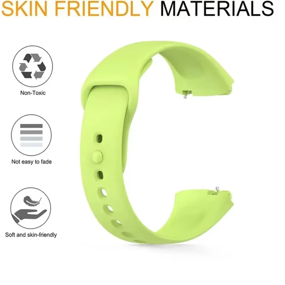 Bracelet officiel pour Xiaomi Redmi montre 3 Active/Lite/jeunesse Bracelet en Silicone de remplacement intelligent pour Redmi montre 3 Bracelet Correa