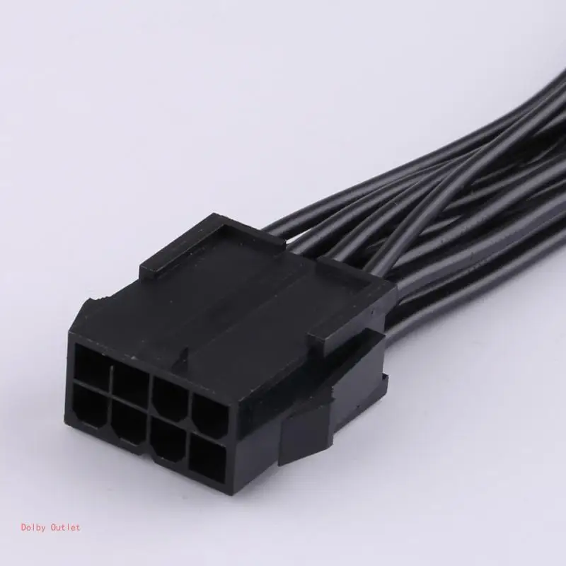 20cm CPU 8Pin To PCIE 2X 8Pin (6+2) Graphics Video Card Power Splitter Cable