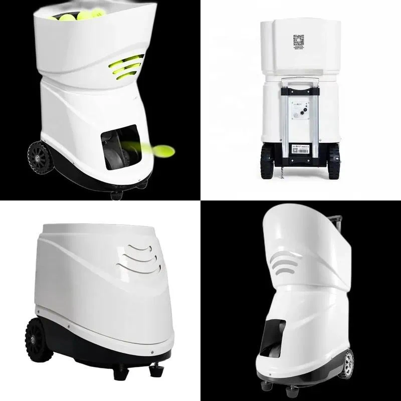 Professional Tennis Ball Shooter Remote Control High End Sports Training Machine 20-140 km/h Speed Adjustable Feed Interval