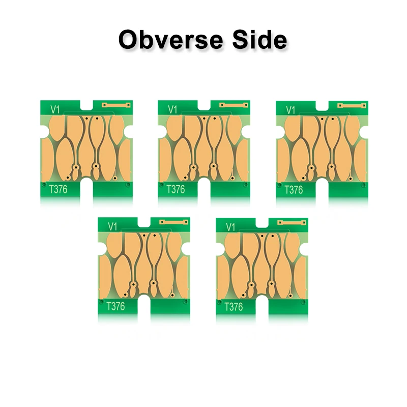 Chip de cartucho de tinta T376020 T376 para impresora Epson PictureMate, PM-525, PM 525, de uso único