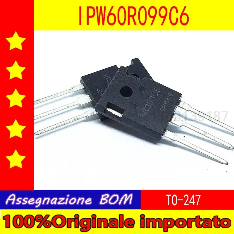 10pcs/lot  IHW30N120R2 H30R1202   IPW60R099C6 6R099C6  TO-247 transistor