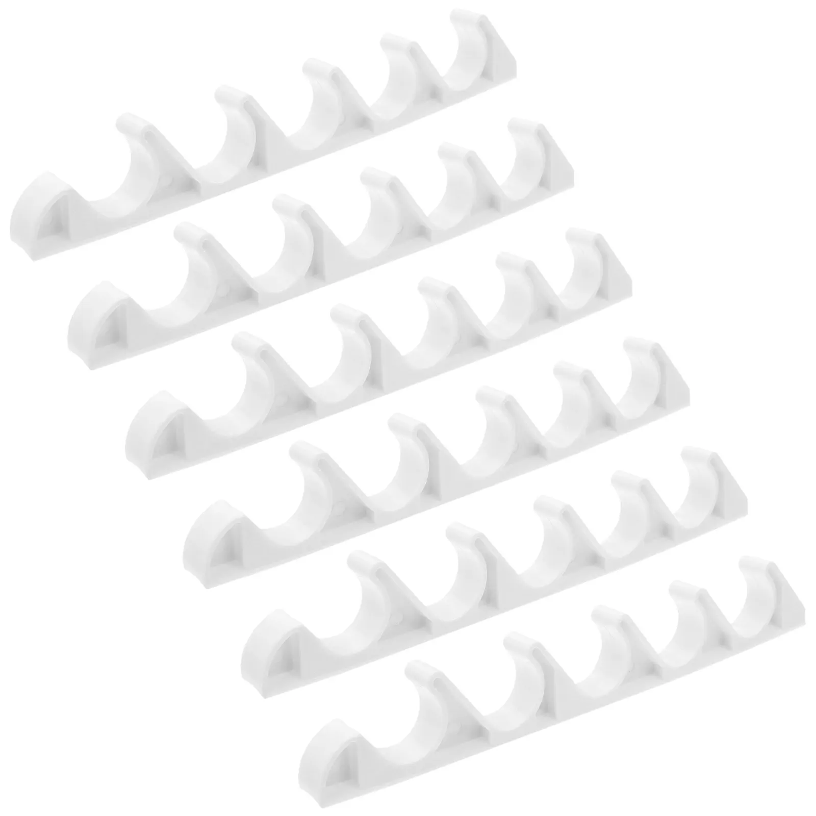 6Pcs 5 Position Multi Position Back Support Adjustment Brackets for Chaise Lounges Outdoor Chair Support Bracket Lounge Chair