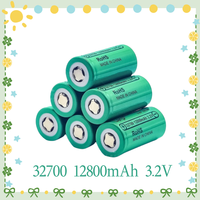 3.2V 32700 12800mAh Battery High Power LiFePO4 35A 55A Continuous Battery Discharge with Nickel Sheets Rechargeable Bateria