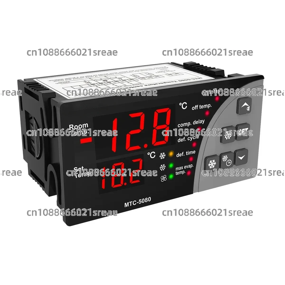 

MTC-5080 цифровой регулятор температуры, универсальный термостат, холодная комната, холодильник, охлаждающий вентилятор, 110 В, 220 В