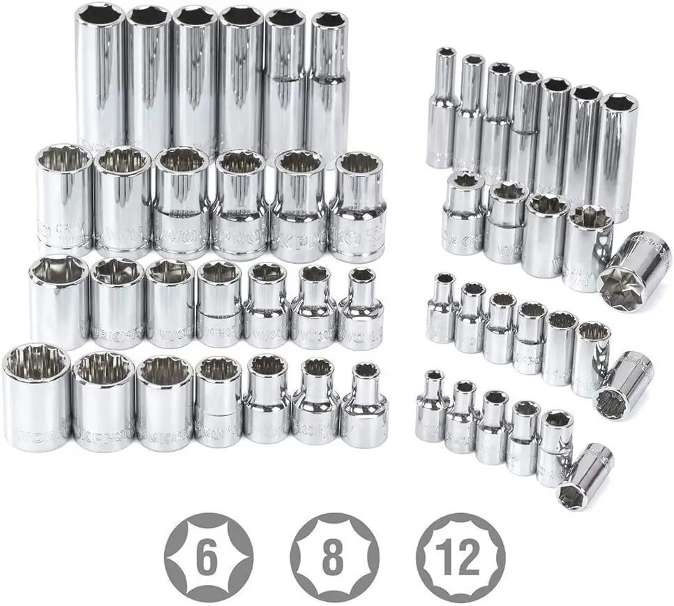 450-Piece Drive Socket Set 1/2