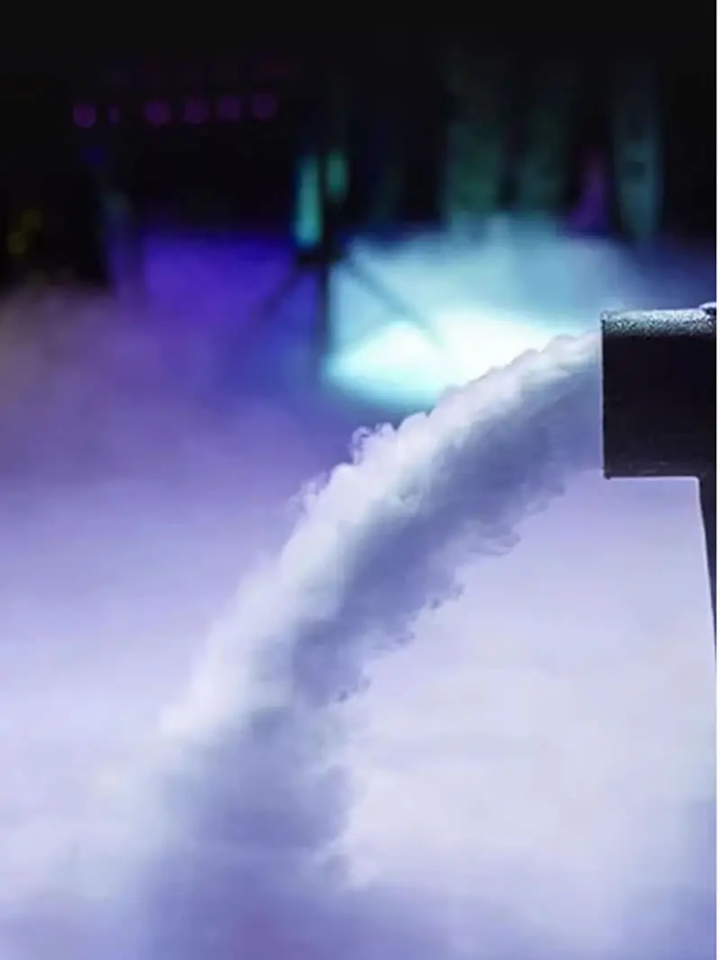 Butoy 6000W Trockeneis-Nebelmaschine 3500W Hochleistungs-Rauchmaschine für DJ, Hochzeit, Events, DMX-Steuerung für Bühnenspezialeffekte