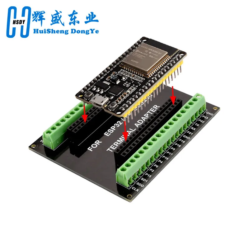 ESP32 Expansion Board Compatible with ESP32 WiFi Bluetooth Development Board NodeMCU-32S Lua 38Pin GPIO Expansion Board