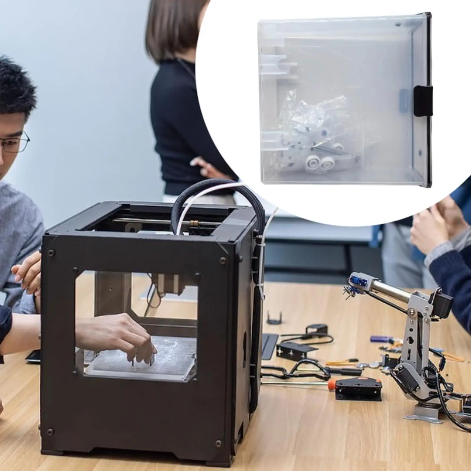 3D Printer Filament Dryer Box Universal Dustproof Professional for Keeping Filament Dry Multipurpose Accessory Easy Installation