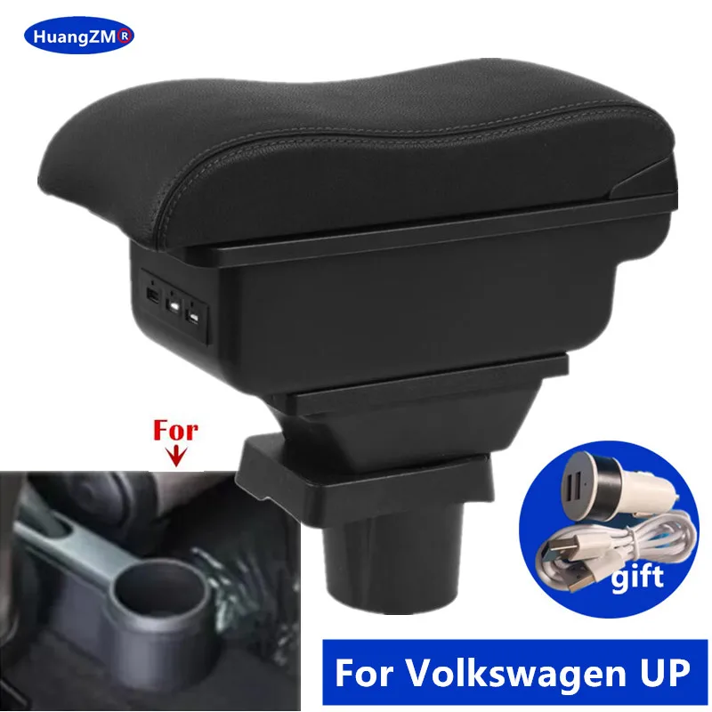 Auto Armlehne für Volkswagen up Armlehne Box für Skoda Citigo vw up Sitz Mii Konsole Aufbewahrung sbox dedizierte Nachrüstung Autozubehör