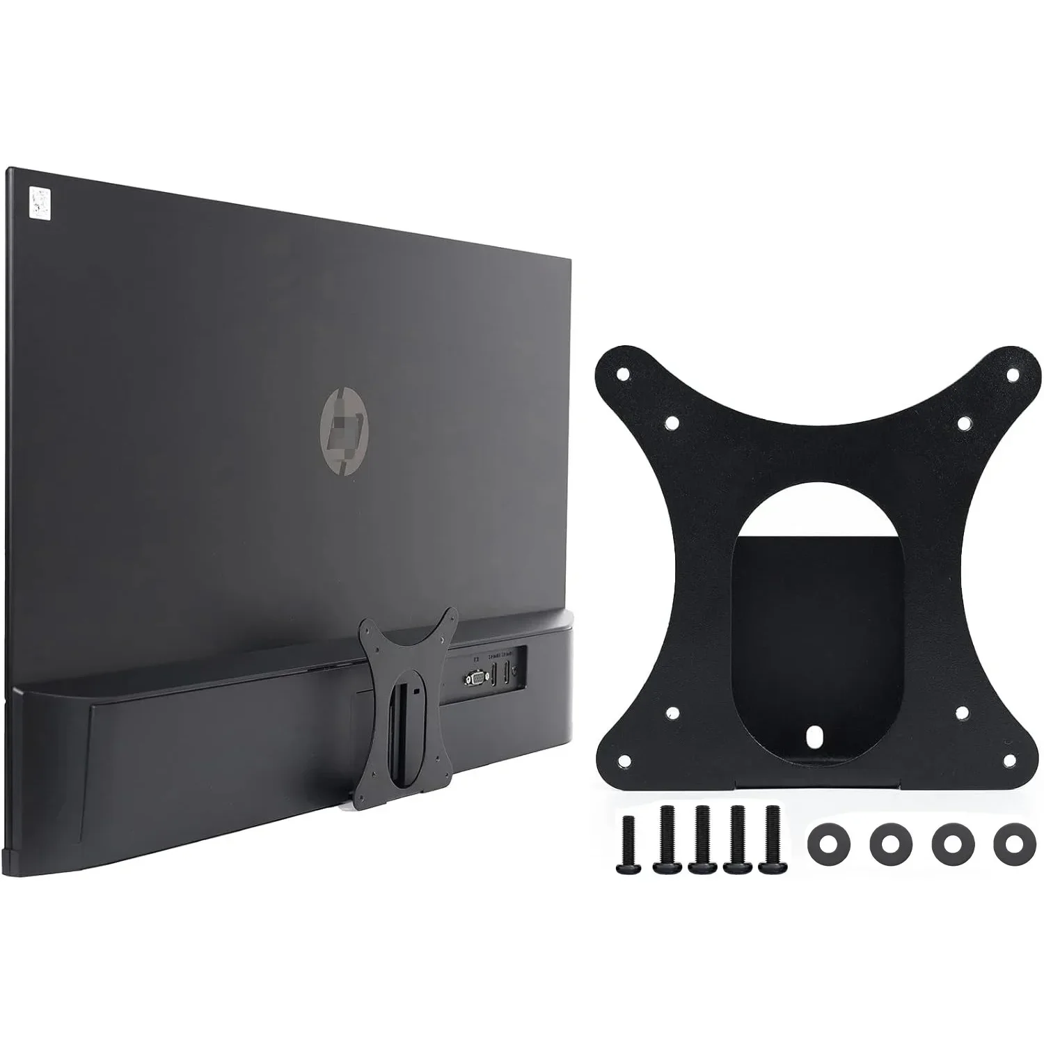 

Monitor Arm/Mount VESA Bracket Adapter Compatible with HP M24h M27h 524sh 527sh Adapter Bracket Arm Desk Mount 100*100mm 75*75mm