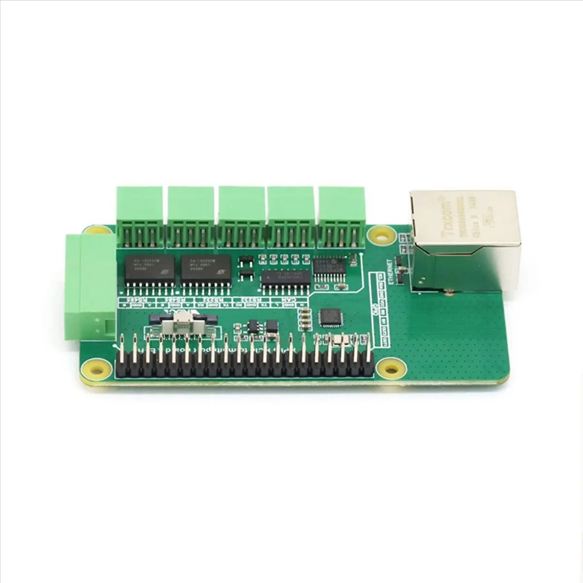 N86R For 5 PCIe to RJ45 Gigabit Ethernet Adapter Board CAN/RS485/RS232 Interface Plug and Play