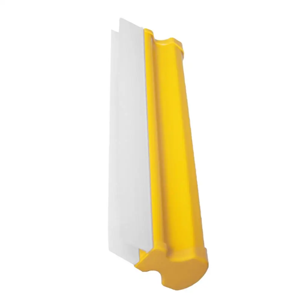 

Silicone Car Cleaning Scraper 20cm Yellow Double Row for Windows Windshields Mirrors Glass Cleaner Tools Short Size