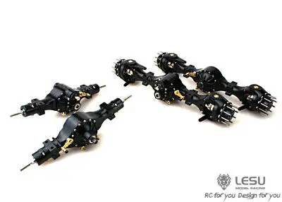 

1/14 LESU RC замок дифференциала передней и задней оси для 8*8 тягача Tamiyaya DIY модель игрушки детали TOUCAN HOBBY TH02062-SMT5