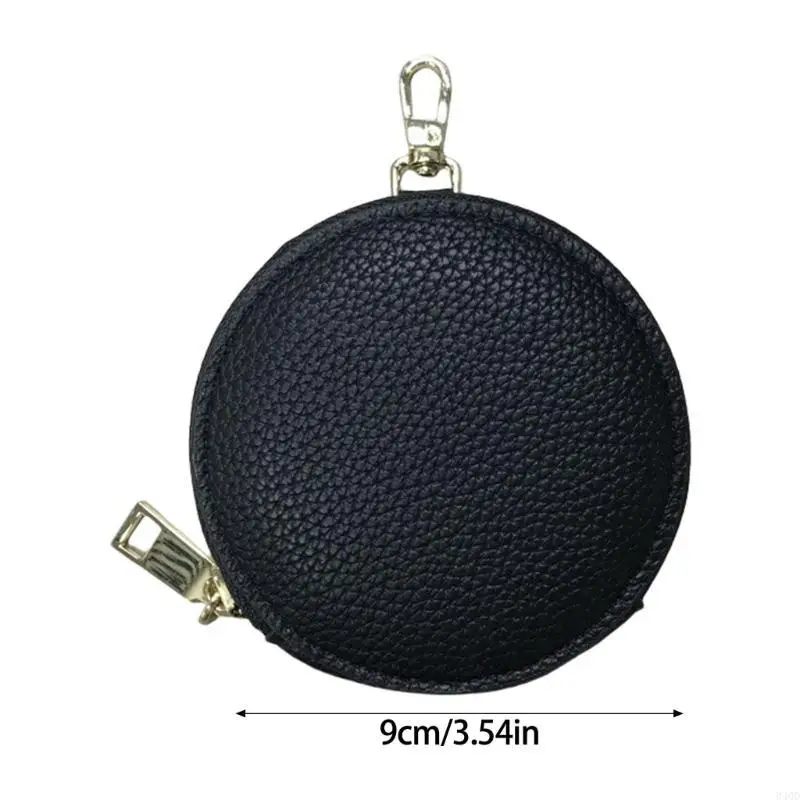 340d Bolsa portátil Rodada Bolsa Prática com zíper para bolsa dinheiro para mulheres para mulheres