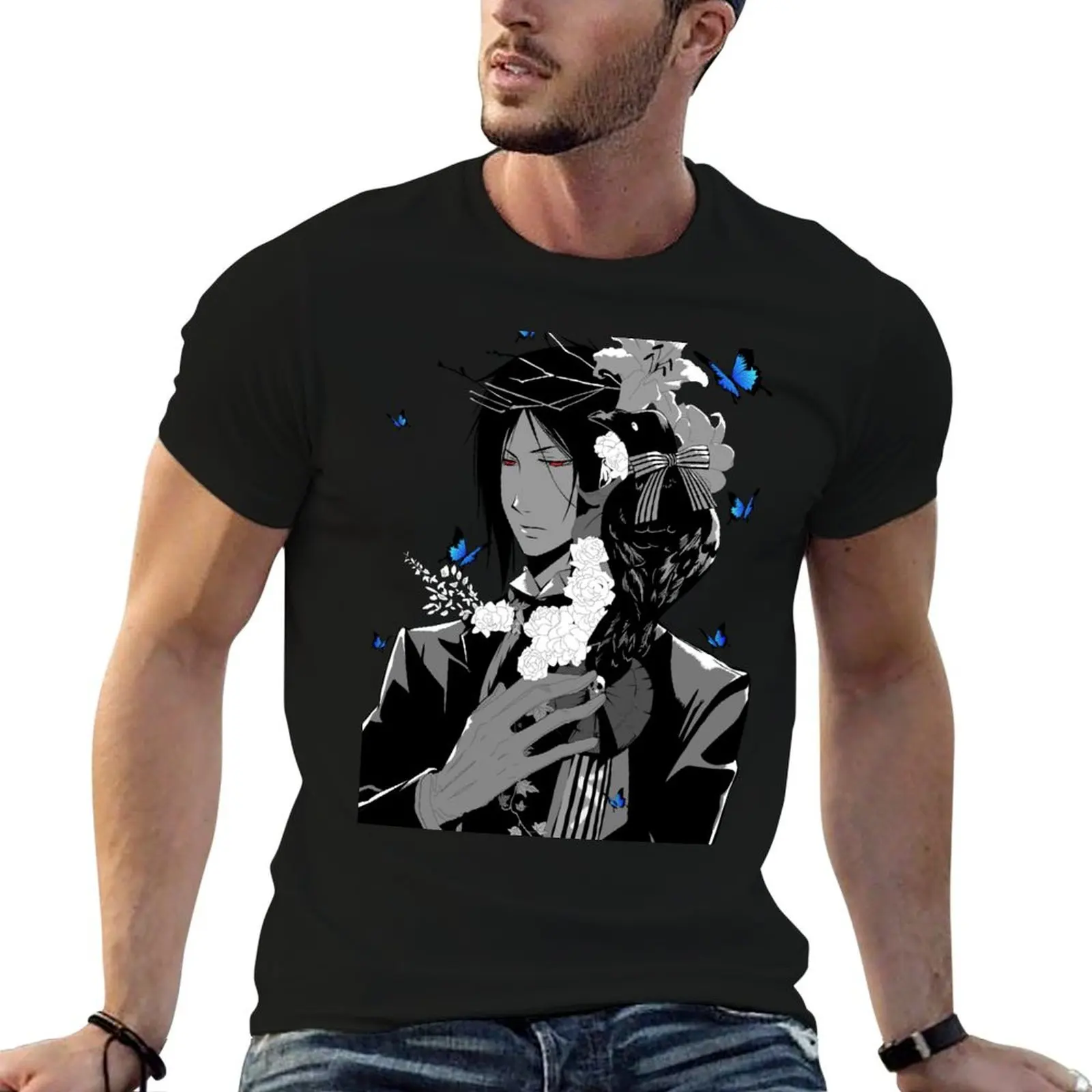 One Hell of A Butler T-Shirt Simple Casual Short Sleeve Tee