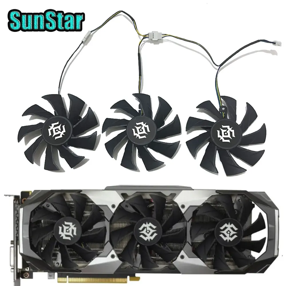 NEW 87MM GTX 1060 GTX 1070 Video Card Cooling Fan For ZOTAC GTX1060 GTX1070 D5 X-Gaming OC M3 GPU Cooler FanEnhanced Performance