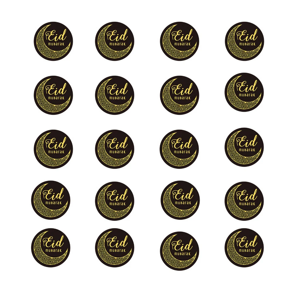 

Sealing Stickers Self Adhesive Labels Practical Decal Paper Eid Theme Gift Sticker Decorative Bag Sealer Dessert Box