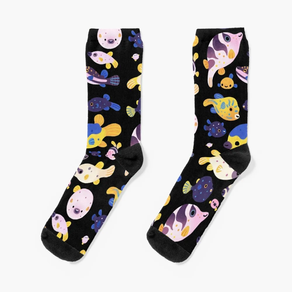 

Blowfish - black Socks Thermal man winter anime funny gift luxe Men Socks Luxury Brand Women's