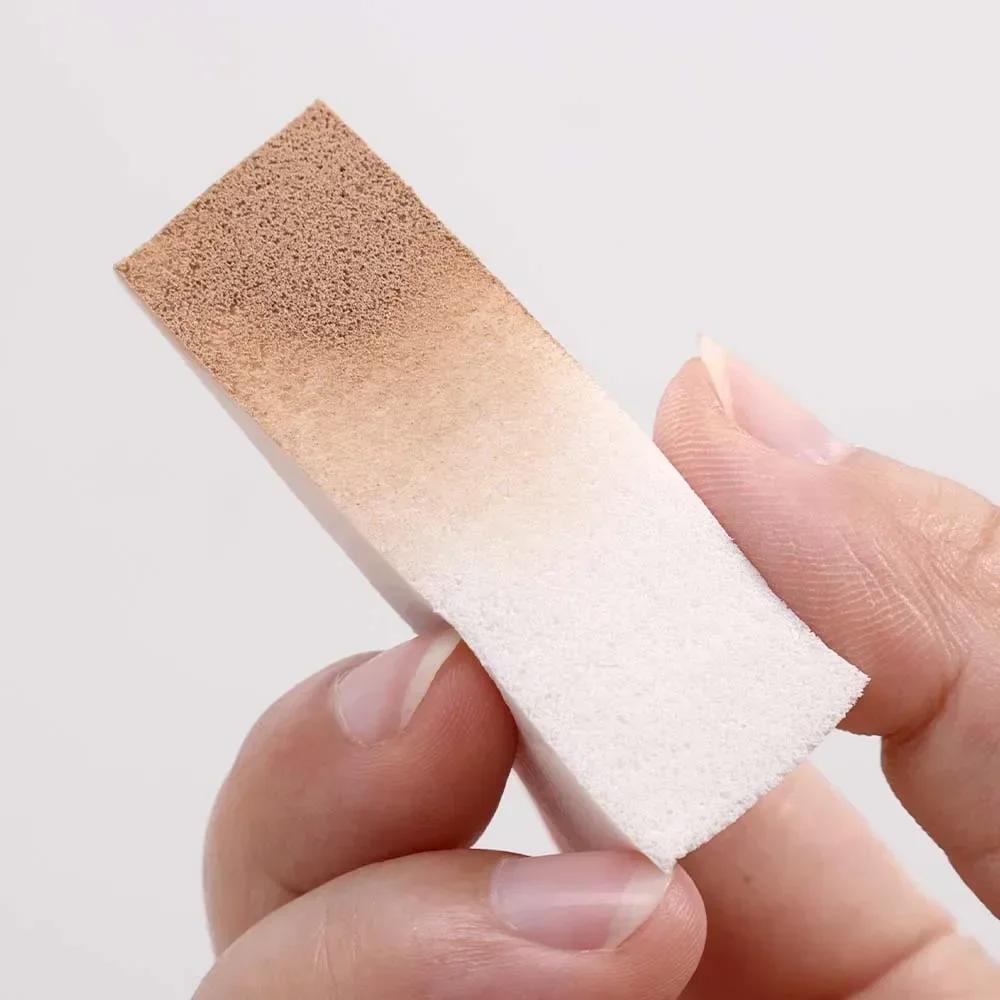 100Pcs/Set Triangle Dry Wet Use Makeup Sponge Face Foundation Concealer BB Cream Powder Blending Smearing Puff Cosmetic Tools
