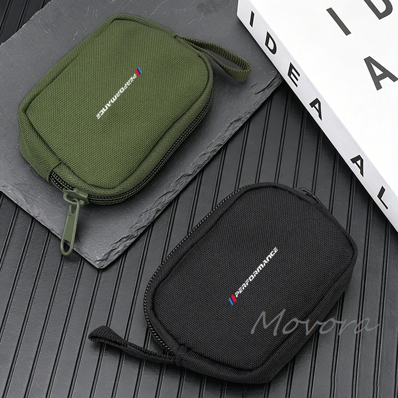 Portable Car Driver License Key Bag Storage Wallet Keyring For BMW M Power M3 M4 M5 M6 M7 M8 X3 X5 E39 E46 E60 E90 Performance - view 4