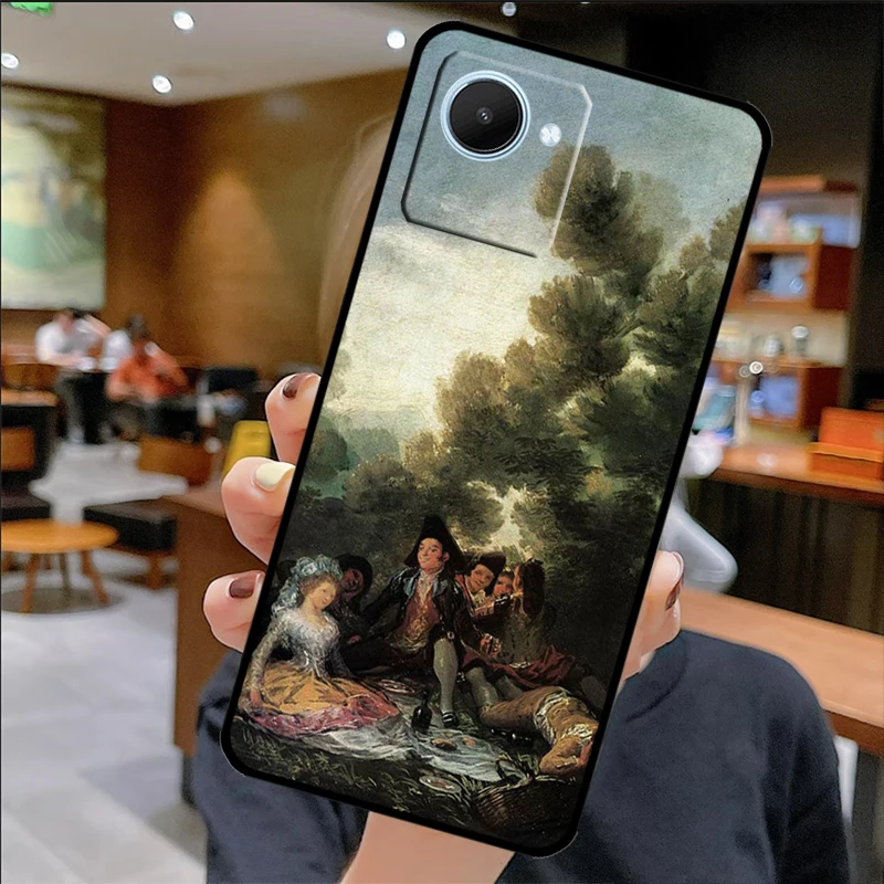 Francisco Goya Paintings For Realme 10 8 9 11 Pro Plus GT Neo 5 3T 2T C11 C15 C21 C25 C21Y C31 C30 C33 C35 C55 Case