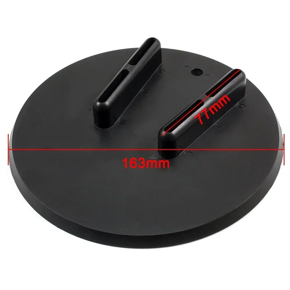 Motorcycle Universal Anti-Slide Durable Kickstand Pad Hard Park Footpeg Coaster Plate For Harley Ducati Yamaha Honda Indian