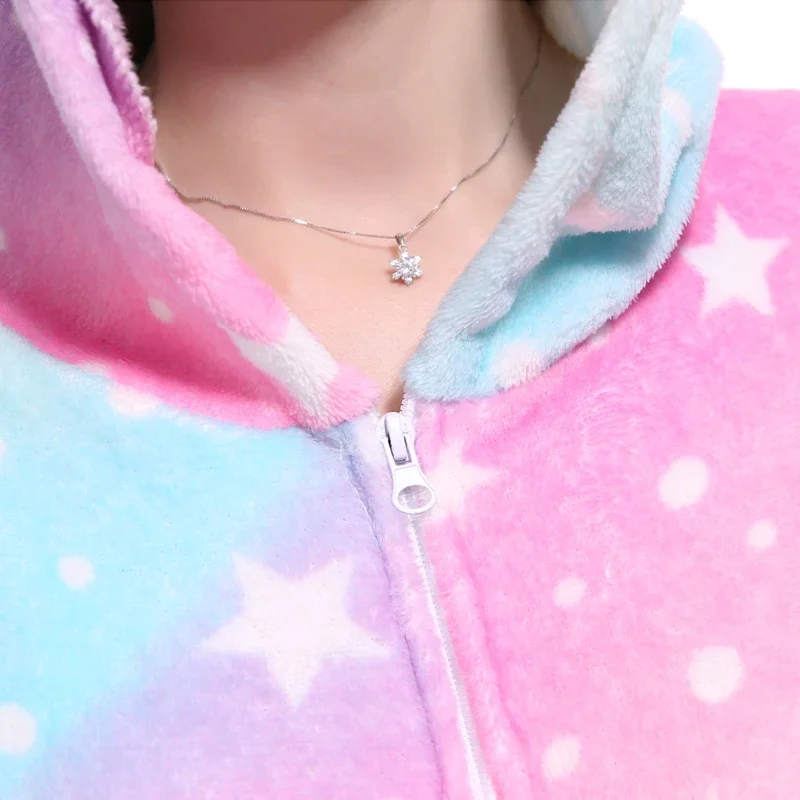 WAT 동물 잠옷 Pika Panda Owl Stich Pajama Kigurumi Pijamas 얼룩말 수면 탑 의상 Cosplay Onesies Robe 2025 New