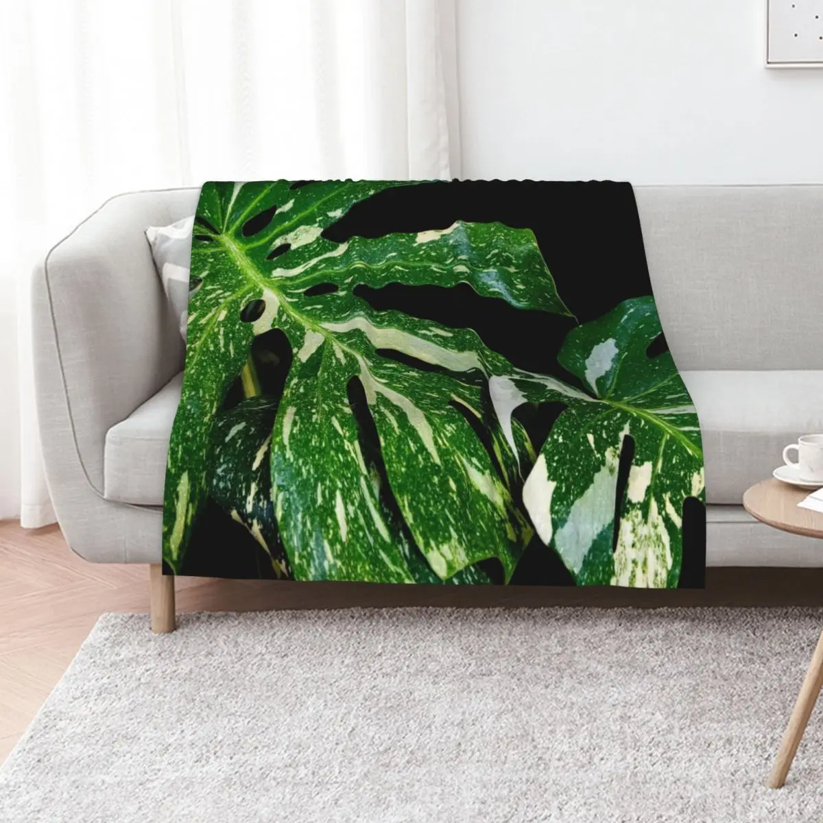 

Monstera Thai Constellation Throw Blanket for sofa Comforter for winter christmas gifts Blankets